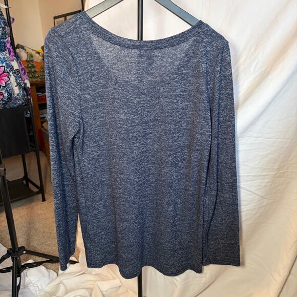 Creative Apparel Womens WVU Mountaineers long sleeve lightweight sweater. Size L - Picture 6 of 7